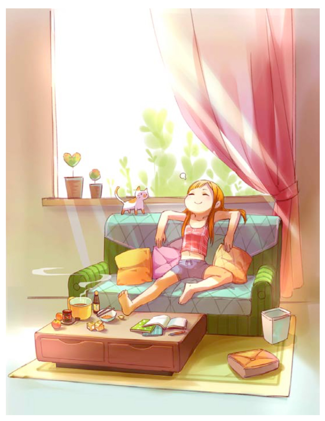 illustrator的一些插畫